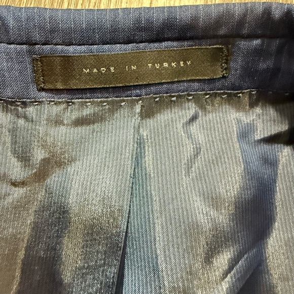 Hugo Boss GUABELLO Selection Men's Suit Blazer 42R Blue  Wool Jacket Sport Coat - Picture 5 of 8